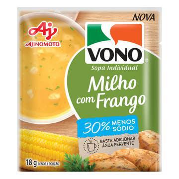 SOPA DE MILHO C/ FRANGO C/ MENOS SODIO V