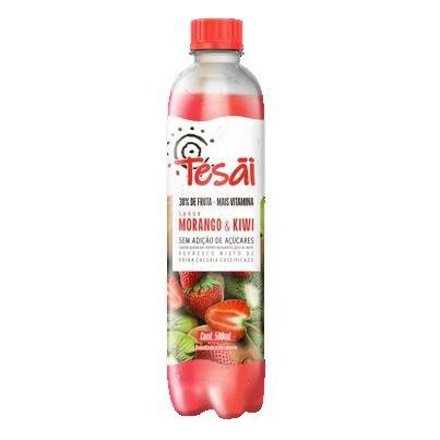SUCO DE MORANGO E KIWI TESAI 500ML