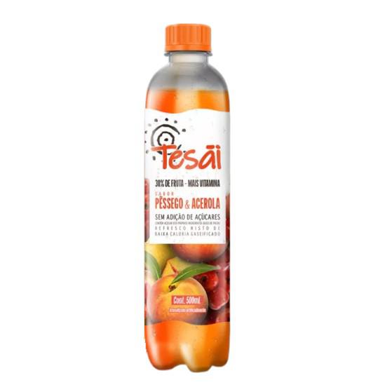 SUCO DE PESSEGO E ACEROLA TESAI 500ML