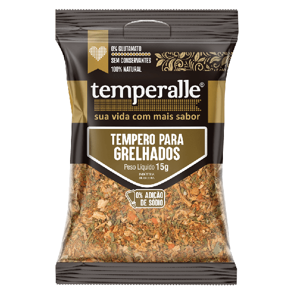 TEMPERO P/ GRELHADOS TEMPERALLE 15G