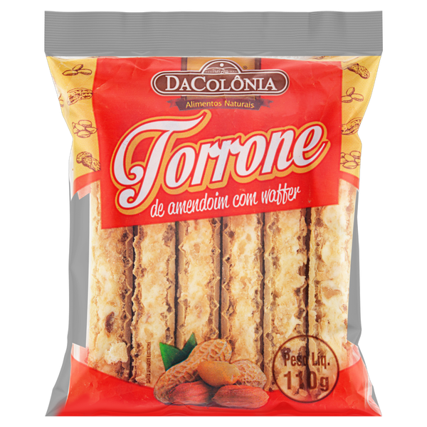 TORRONE AMENDOIM C/ WAFFER DA COLONIA 11