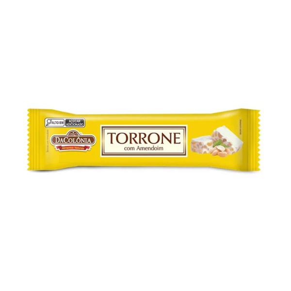 TORRONE COM AMENDOIM DA COLONIA 60G