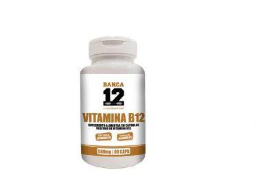 VITAMINA B12 500MG BANCA 12 60CAPS
