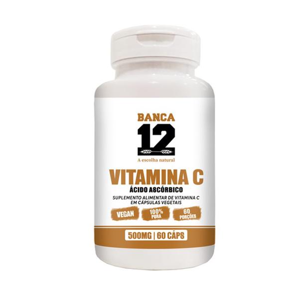 VITAMINA C 500MG BANCA12 60CAPS