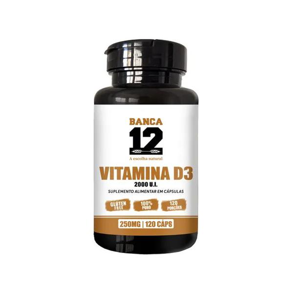 VITAMINA D3 2000UI BANCA 12 120CAPS