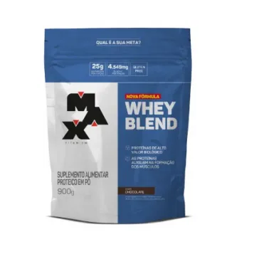 WHEY BLEND DE CHOCOLATE REFIL MAX TITANI