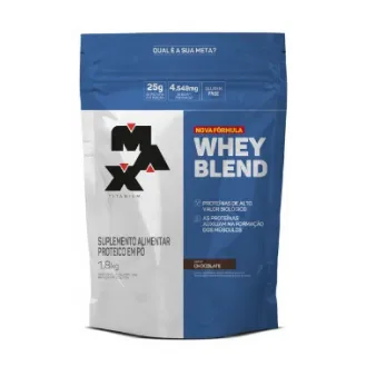 WHEY BLEND DE CHOCOLATE REFIL MAX TITANI