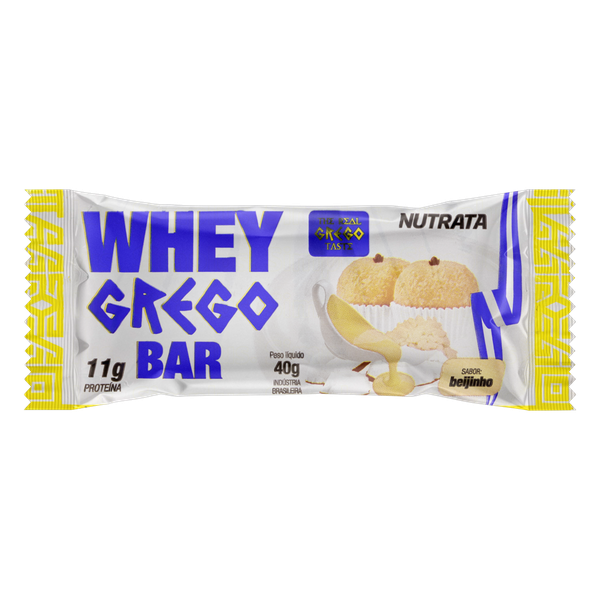 WHEY GREGO BAR BEIJINHO NUTRATA 40G