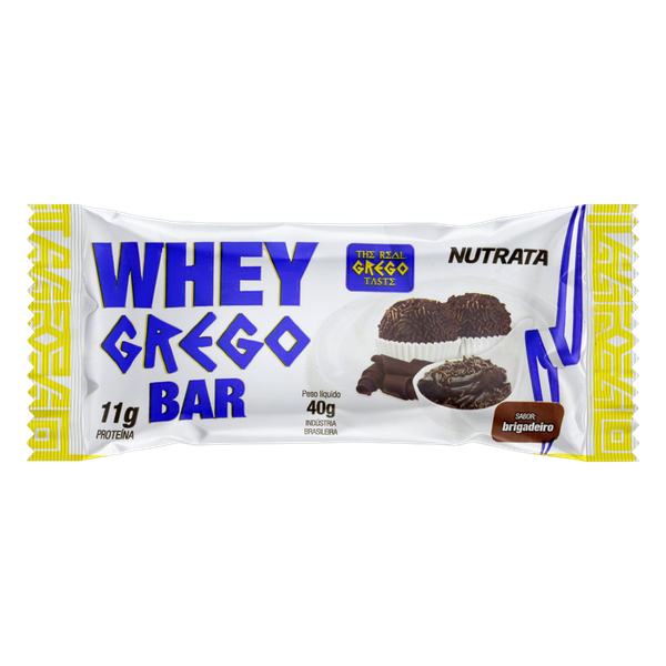 WHEY GREGO BAR BRIGADEIRO NUTRATA 40G