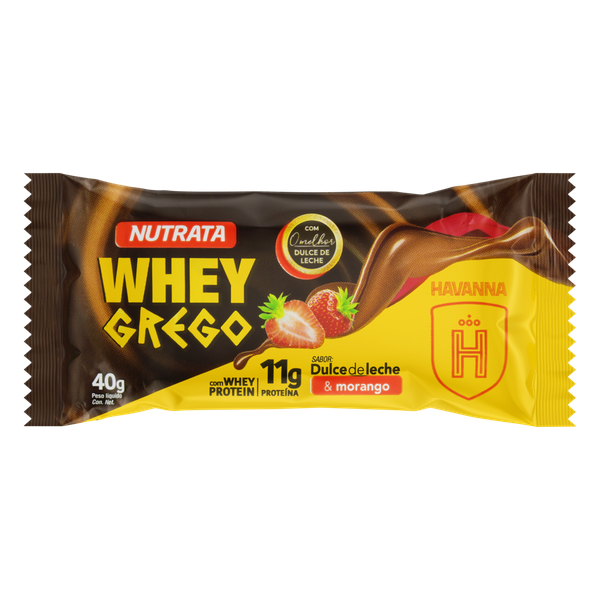WHEY GREGO BAR DULCE DE LECHE C/ MORANGO
