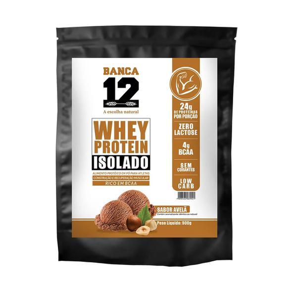 WHEY ISOLADO DE AVELA REFIL BANCA 12 900