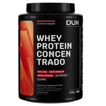 WHEY PROTEIN CARAMELO SALGADO POTE DUX 9
