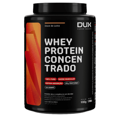WHEY PROTEIN DOCE DE LEITE POTE DUX 900G
