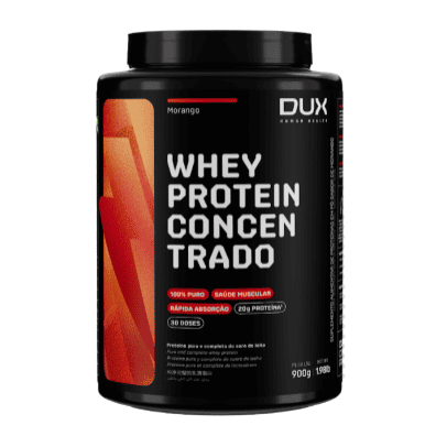 WHEY PROTEIN MORANGO POTE DUX 900G