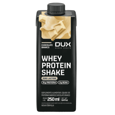 WHEY PROTEIN SHAKE CHOCOLATE BRANCO DUX