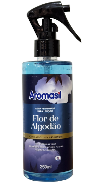 ÁGUA DE LENÇOL AROMASIL FLOR DE ALGODÃO 250ML