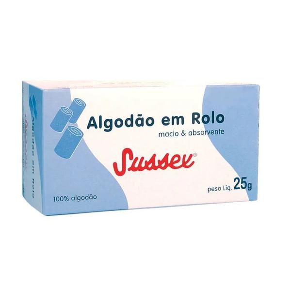 ALGODÃO SUSSEX ROLINHO 25G