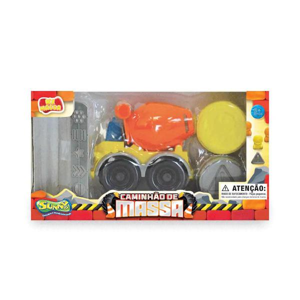 BRINQUEDO MASSA DE MODELAR CRIAT KIMASS CONST 2 PT SUNNY UN