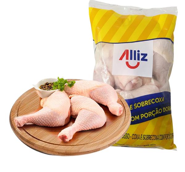 CARNE AVE COXA E SOBRECOXA DORSAL ALLIZ CONGELADA PACOTE KG