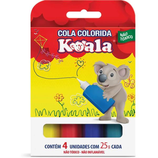 COLA DELTA COLORIDA KOALA 4 CORES 25G