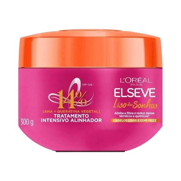 CREME DE TRATAMENTO ELSEVE LISO DOS SONHOS 300G