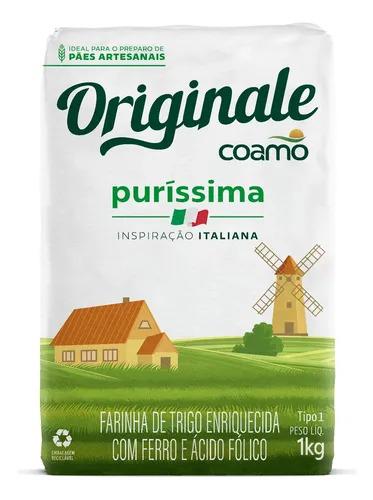 FARINHA DE TRIGO COAMO ORIGINAL E PURÍSSIMA 1KG