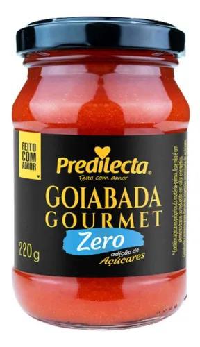 GOIABADA GOURMET PREDILECTA ZERO  VIDRO 220G