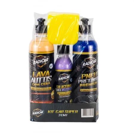 KIT CAR SUPER AROMASIL RADICAR 3 EM 1