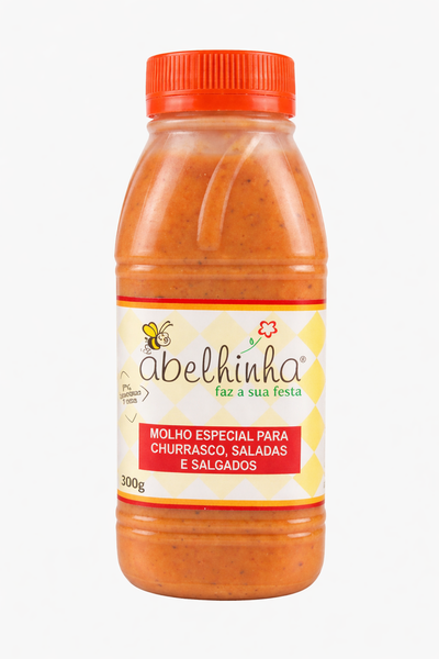 MOLHO CHURRASCO ABELHINHA APIMENTADA 300G