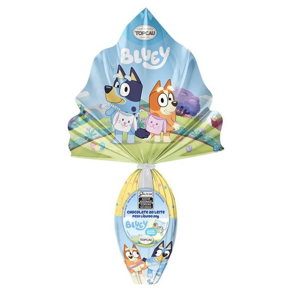 OVO DE PÁSCOA AO LEITE BLUEY TOPCAU 90G