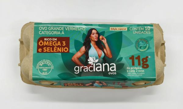 OVOS GRACIANA VERMELHO SELÊNIO+ÔMEGA 3