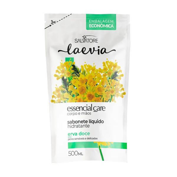 SABONETE LÍQUIDO LAEVIA ERVA DOCE SACHÊ 500ML