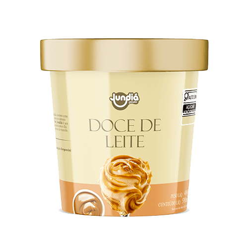 SORVETE GELATO JUNDIÁ DOCE LEITE 400 ML