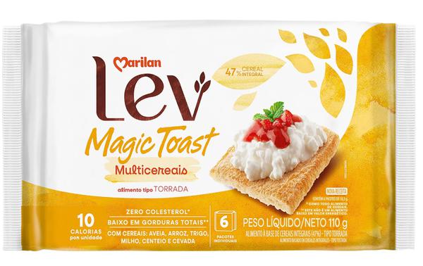 TORRADA MARILAN LEV MAGIC TOAST MULTICEREAIS 110G