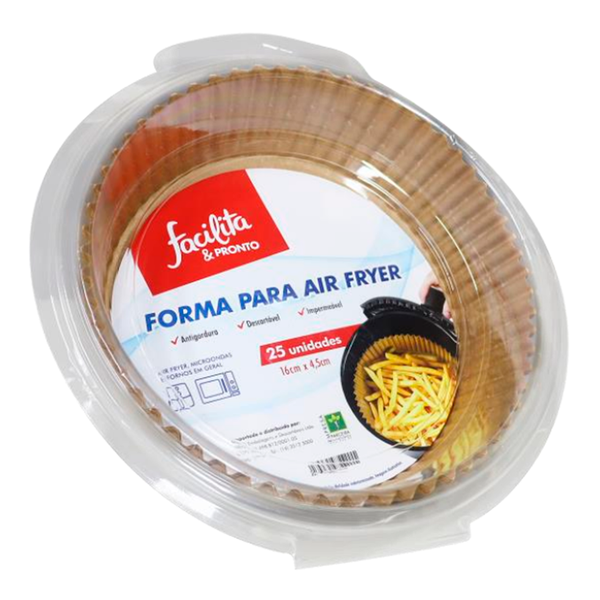 Forma Papel Facilita & Pronto Air Fryer C/25un