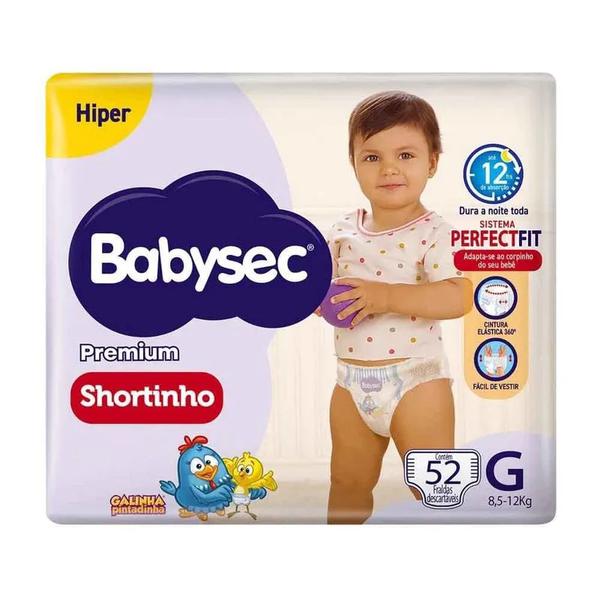 Fralda Desc Babysec Gal Pint Hiper Pants G 52un