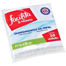 Guardanapo Facilita&pronto 31x30 50un