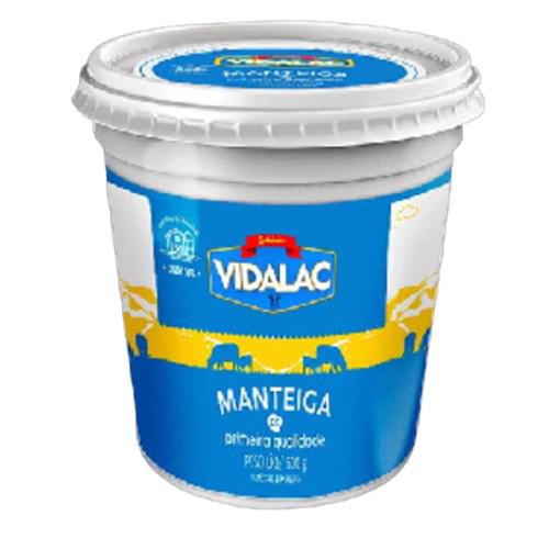 Manteiga Vidalac com Sal 500g