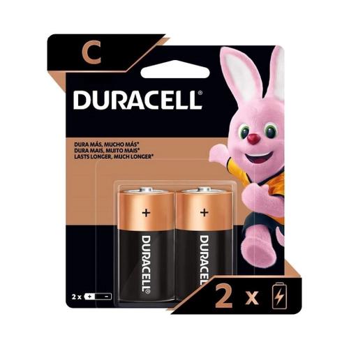 Pilha Duracell Alc Media C/ 2un