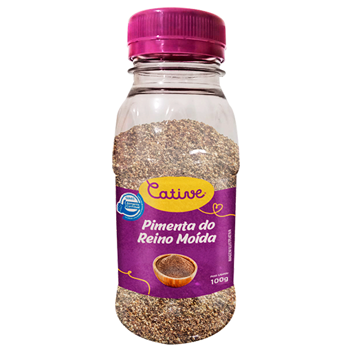 Pimenta Reino Cative Moida Gf 100g