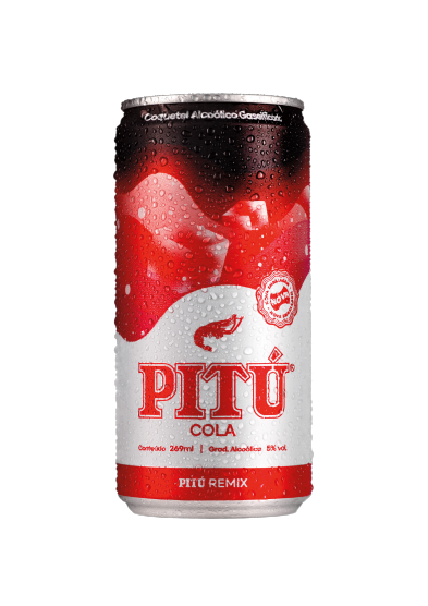 AGUARDENTE PITU COLA LATA 269ML