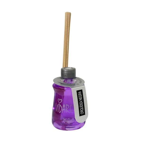 AROMATIZADOR DE AMB VARETAS   240ml ORQUIDEA NEGRA 
