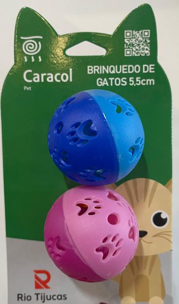 BRINQUEDO PARA GATO DE PLASTICO E SISAL 5 CM 