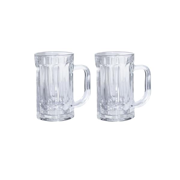 CANECA VIDRO CHOPP MUNIQUE 2PCS 430ML  - ZEIN