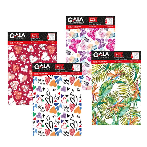 KIT PRES. FACIL FEMININO/ ROMANTICO 20X29 GALA BRINQUEDOS