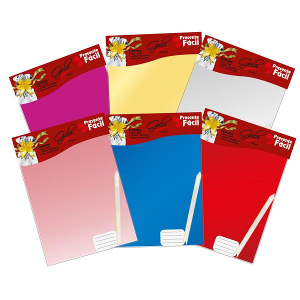 KIT PRES. FACIL LISO METALIZADO 25X35 GALA BRINQUEDOS