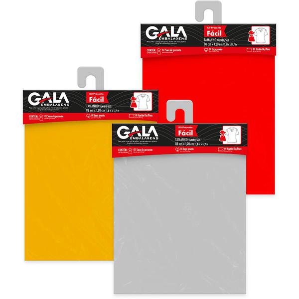 KIT PRES. FACIL LISO METALIZADO 43X59 GALA BRINQUEDOS