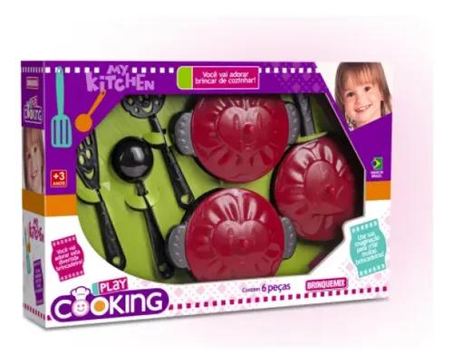 PLAY COOKING (COZINHA PEQUENA) - BRINQUEMIX
