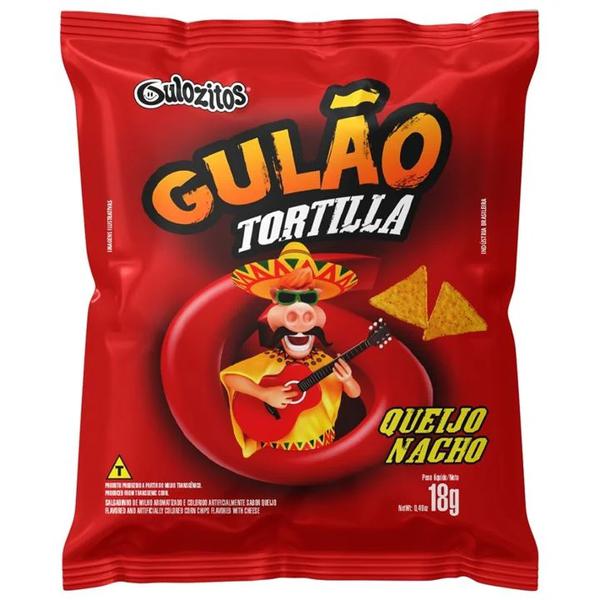 SALG GULAO TORTILA QUEIJO NACHO 18G