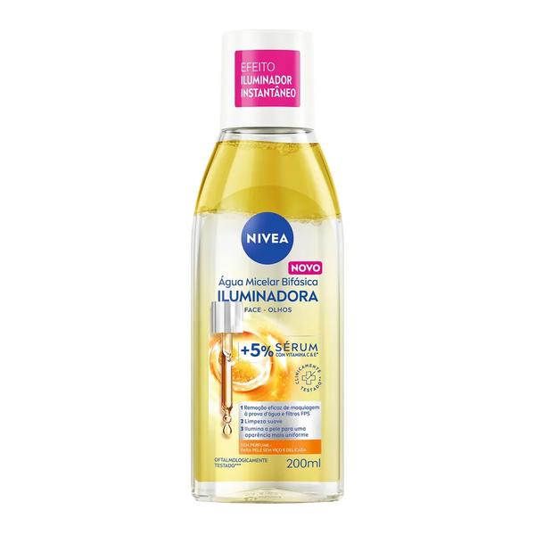 AGUA MICELAR NIVEA ILUMINADORA 200ML